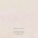 Rouwkaart op gewassen achtergrond met papaver 2