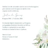 Rouwkaart orchideeën in het wit 3