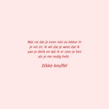 Roze beterschapskaart het is oké om even niet oké te zijn 3