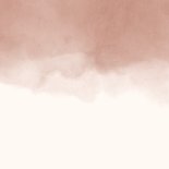 Roze waterverf geboortekaartje met een konijn en vogeltje Achterkant