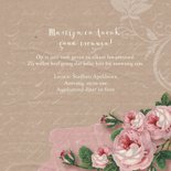 Save the date kaart rozen kraftlook stijlvol 3