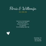 Save the date - stijlvol met namen 3