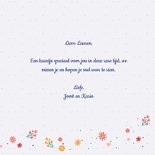 Sending you a smile - flowers and dots - zomaar kaart 3