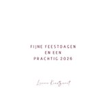 Sjieke nieuwjaarskaart sprankelende kersttakken 3