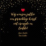 Smiley met hartjes als ogen en kerstmuts op 3