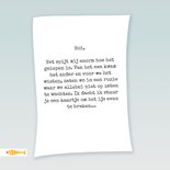 Sorry-kaart met vintage typemachine 2