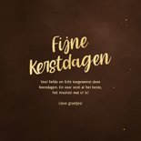 Sprankelende kerstkaart lief hertje en foto in kerstbal 3