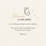 Sterkte kaart herdenking verjaardag vlinder slinger 3