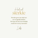 Sterkte kaart klaprozen bloemen hartjes medeleven 3