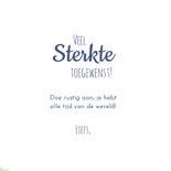 Sterkte kaart knuffel van ons vrolijke dieren 3