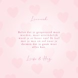 Sterkte kaart komt goed schatje met hartjes 3