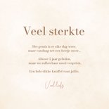 Sterkte kaart van de verjaardag van een overleden meisje 3