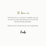 Sterkte kaart van liggend hondje met kop op grond 3