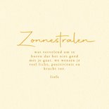 Sterkte kaart zonnestralen met aquarel zon 3