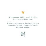 Sterkte moeilijke tijd hartje goud verf groen blauw 3