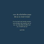 Sterkte vaderdagkaart gloeiend hart voor je liefste papa 3