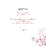 Sterktekaart bloesemtakken vlinder 3