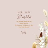 Sterktekaart droogbloemen takken 3