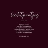 Sterktekaart licht en liefde kaarsjes bordeaux 3