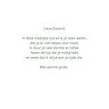 Sterktekaart met roze orchidee 3