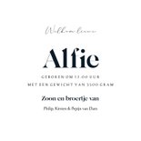 Sterrenbeeld geboortekaartje boogschutter goudfolie 3