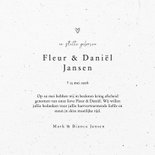 Stijlvol rouwkaartje voor een tweeling lijntekening 3