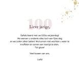 Stijlvolle kaart met gouden wijnglazen en spetters 3