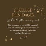 Stijlvolle kerstkaart illustratie verhuizing auto kerstboom 3