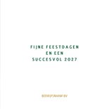 Stijlvolle kerstkaart zakelijk met logo 3
