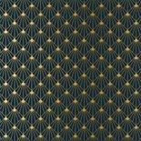 Stijlvolle klassieke art-deco uitnodiging voor een pensioen Achterkant