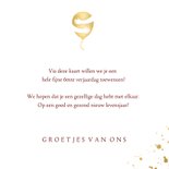 Stijlvolle rode verjaardagskaart met gouden leeftijd 60 3