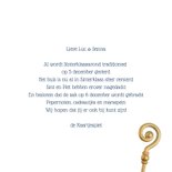 Stijlvolle uitnodiging pakjesavond 3