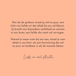 Stilgeboren gerberakaart voor jongen en meisje 3