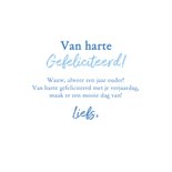 Stoere verjaardagskaart met waterdieren 3