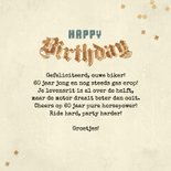 Stoere vintage verjaardagskaart motor sign 60 jaar 3