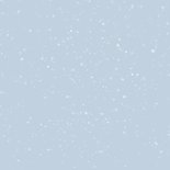 Subtiel lichtblauw geboortekaartje met witte sneeuw Achterkant