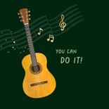 Succes kaart muziek optreden gitaar gitarist toelating 2