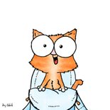 Succes kaart poes in schooltas - Succes op school! 2