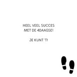 Succeskaart 4 daagse, aanpasbare kleur 3