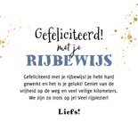 Toffe geslaagdkaart rijbewijs in the pocket jeans spetter 3