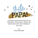 Toffe vaderdagkaart liefste papa fashion illustratie hart 3