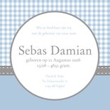 Traditioneel geboortekaartje voor een zoon 3