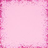 Trendy roze nieuwjaarskaart met glitters en groot jaartal Achterkant