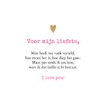 Trendy valentijnskaart 'Let's get Wild' panter kader goud 3