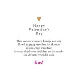 Trendy valentijnskaart ‘Luv u babe’ panterprint goud hart 3