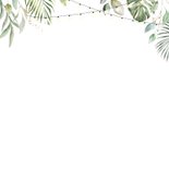 Trouwkaart bakfiets confetti av Achterkant