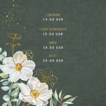 Trouwkaart herfstanemonen geregistreerd partnerschap  2