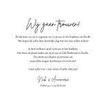 Trouwkaart met muisjes met ringen 3