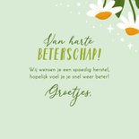 Typografische beterschapskaart get well soon 3