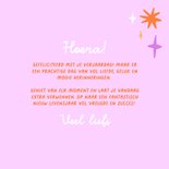 Typografische verjaardagskaart have a happy Birthday 3